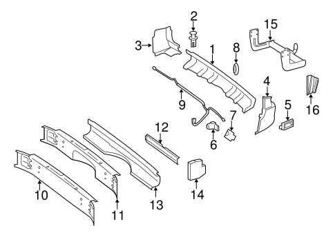 Sprinter 2500 BUMPER & COMPONENTS - REAR