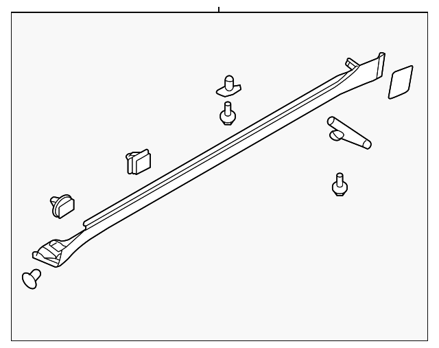87751-3M100 Деталь ROCKER MOLDING, LEFT