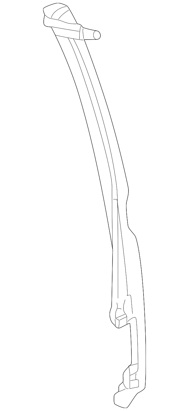 15187046 Деталь PILLAR MOLDING