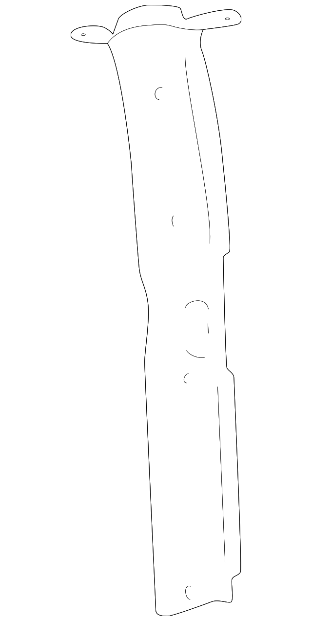 15628879 Деталь REAR PILLAR TRIM, LEFT