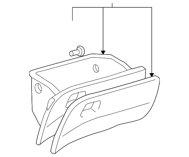 55550-47020-B0 Деталь GLOVE BOX ASSY