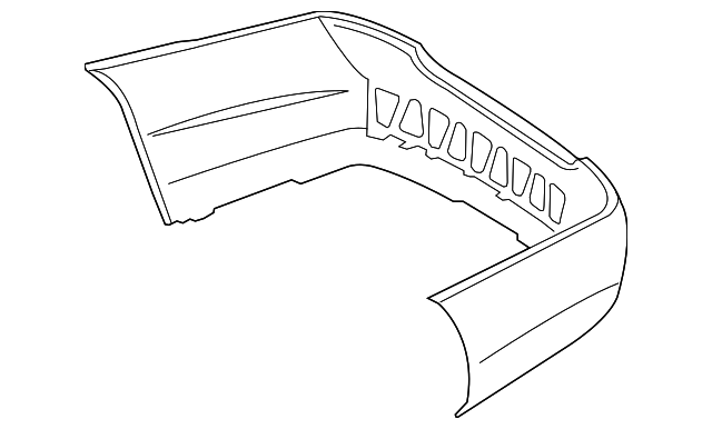 221-880-46-40-9999 BUMPER COVER
