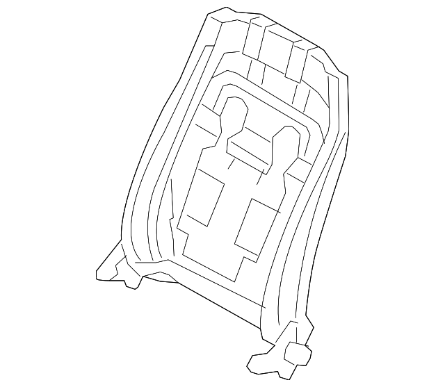 88410-4C030 SEAT BACK FRAME