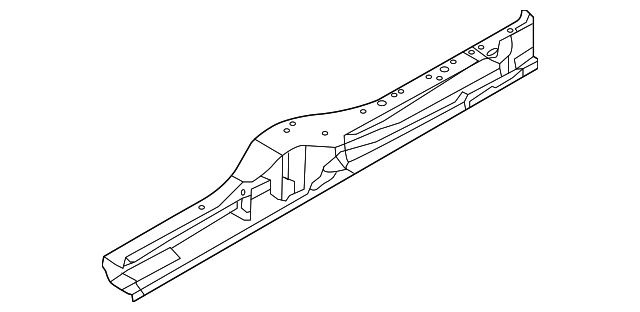 65301-4D800 Деталь INNER ROCKER, LEFT