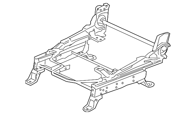 MN121255 Деталь SEAT ADJUST ASSY