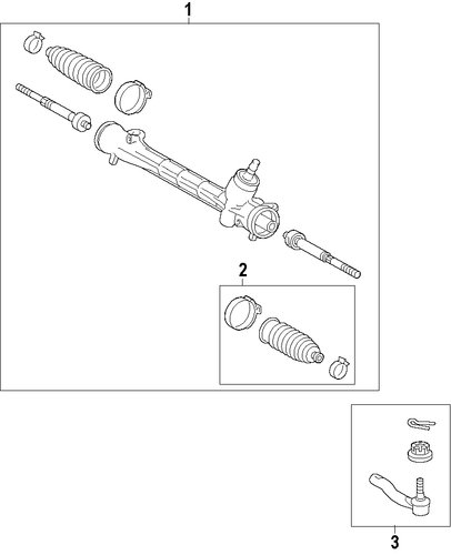 tC STEERING GEAR & LINKAGE