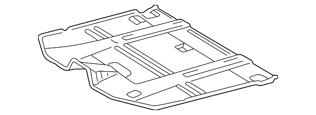 58111-48909 Деталь FRONT FLOOR PAN