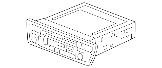 39100-S5T-A10 Деталь TUNER ASSY., AUTO RADIO (40WX4) (ALPINE)