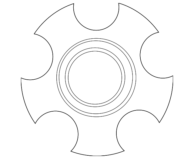 42603-42060 Деталь CENTER CAP