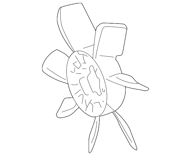 16361-50170 Деталь FAN BLADE