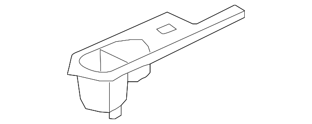 83761-SZA-A01ZA Деталь PANEL, L. POWER WINDOW SWITCH *B167L* (B