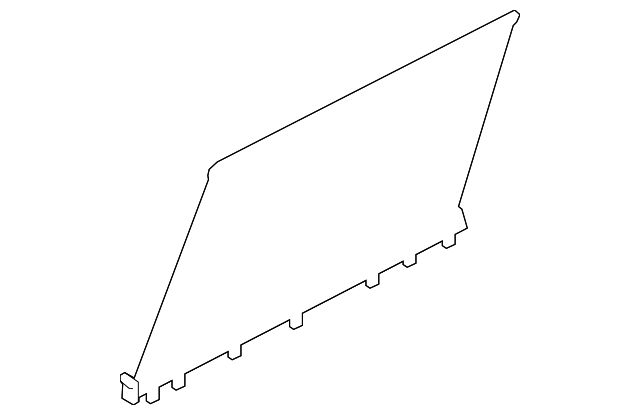 83731-SZA-A21ZA Деталь SUNSHADE ASSY., R. RR. DOOR LINING *NH16