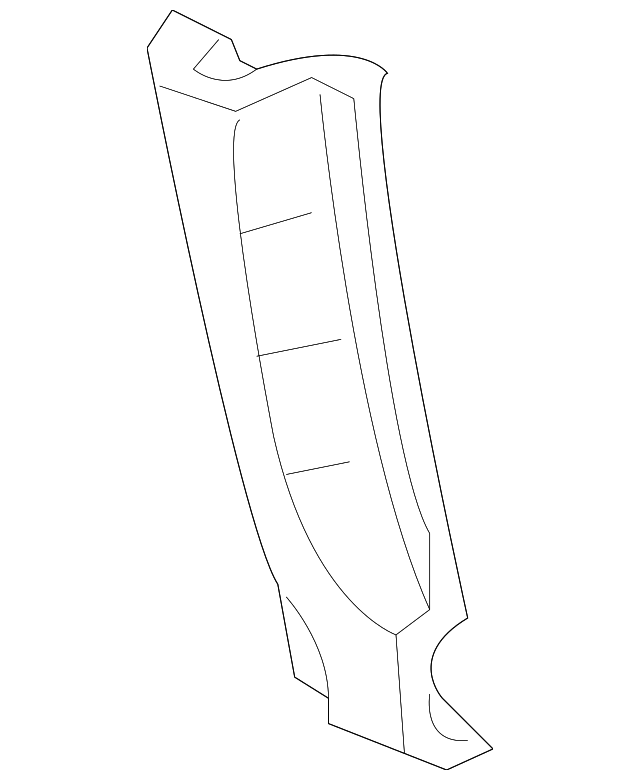 F65Z18268B74A Деталь LOWER REINF, RIGHT
