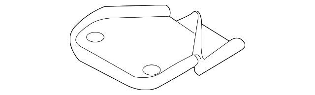 26911-0W001 FOG LAMP UPPER BRACKET, LEFT