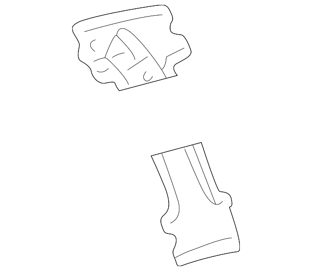 61709-08010 Деталь PILLAR REINF, LEFT