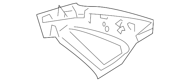 6332185Z00 Деталь UPPER PANEL, RIGHT