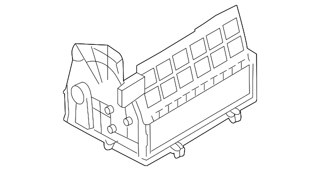 7421154J10 Деталь UPPER CASE