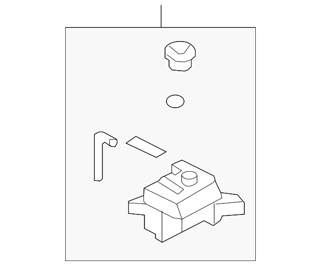 25430-1D100 Деталь RESERVOIR ASSY
