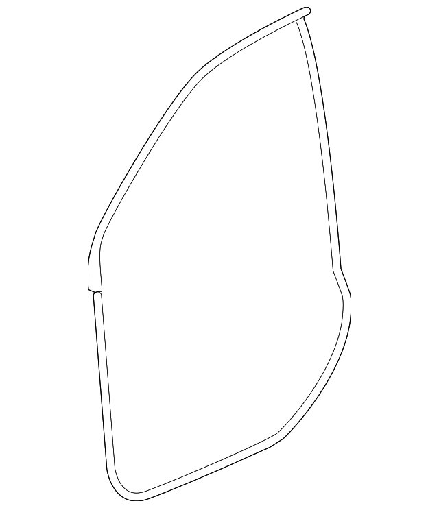 20835395 Деталь DOOR W'STRIP, RIGHT