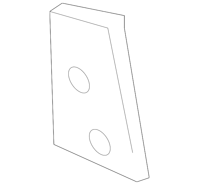 15868709 Деталь ANCHOR PLATE, RIGHT