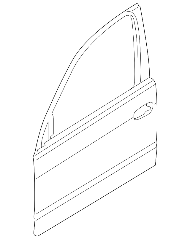41-51-8-216-817 Деталь DOOR SHELL, LEFT
