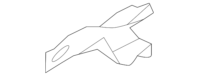 85043-1R000 Деталь HEAD AIR BAG BRACKET, LEFT