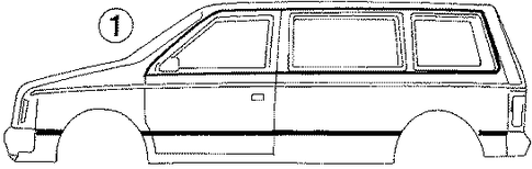 Grand Caravan STRIPE TAPE