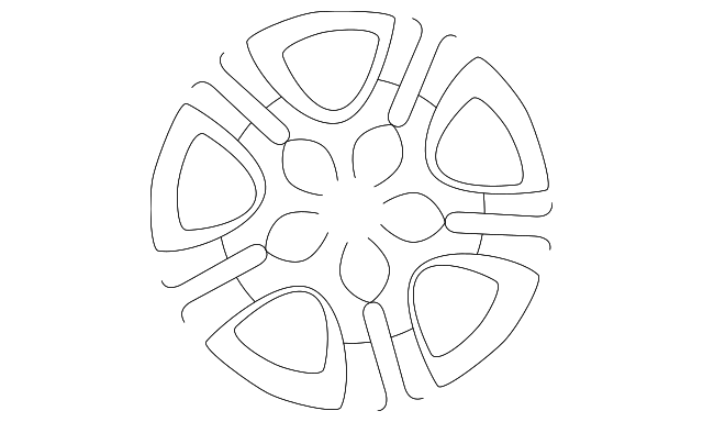 RK76PAKAA Деталь WHEEL, ALLOY