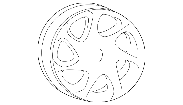 MF66PAK Деталь WHEEL, ALLOY