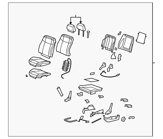 25832691 Деталь SEAT ASSY, LEFT