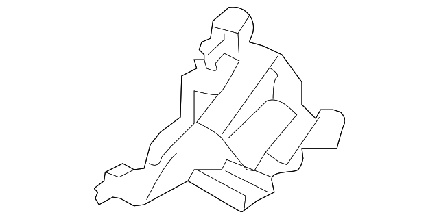 92164SC010 Деталь SHIFT HOUSING REINFORCEMENT, RIGHT