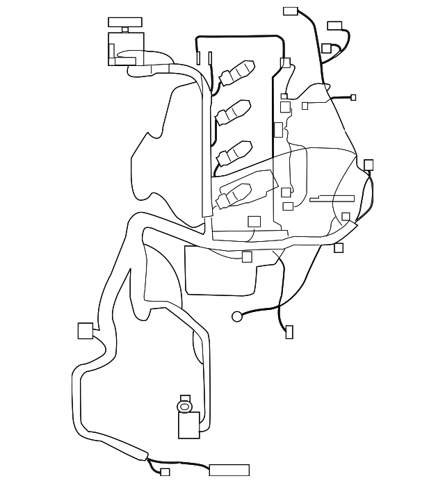 24011-ZX00A Деталь ENGINE HARNESS