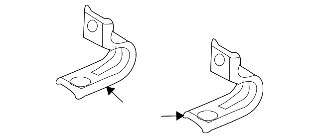 ZZD0-28-155A Деталь BRACKET, RIGHT