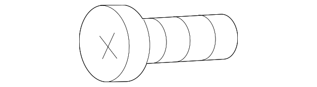 MU000959 STRIKER SCREW, LEFT