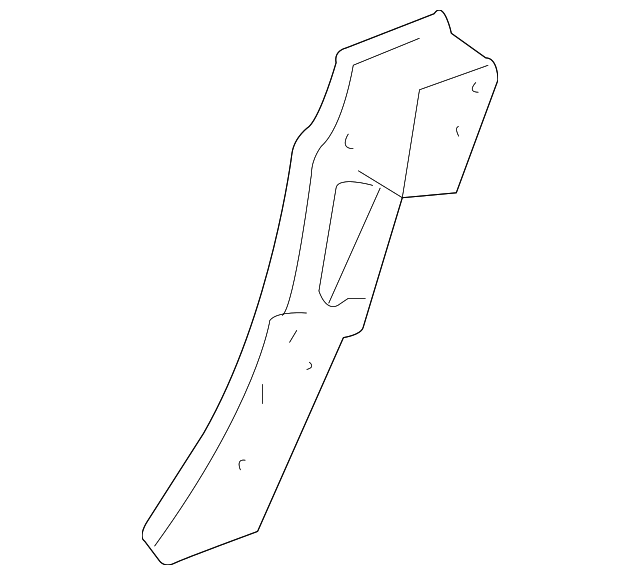 10345744 Деталь INNER PANEL, LEFT