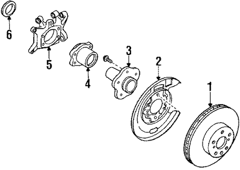 Q45 REAR BRAKES