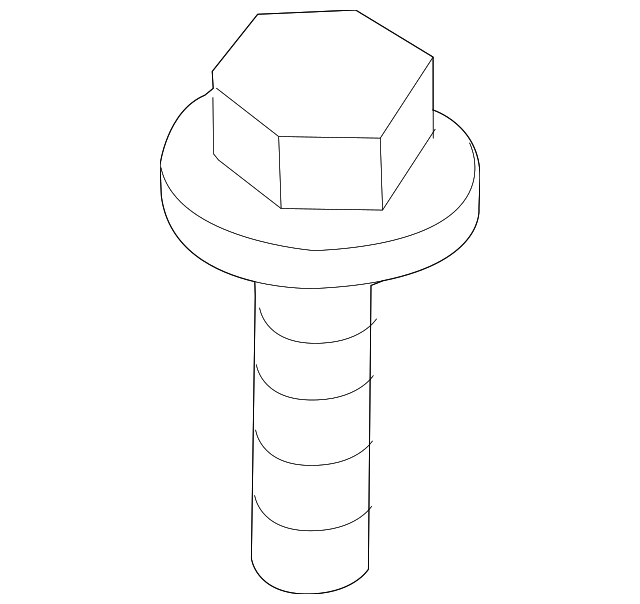6503371 Деталь UPPER TIE BAR SCREW