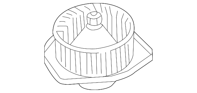 MR568593 BLOWER MOTOR