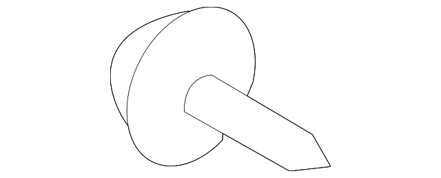 6505905AA Деталь BUMPER COVER SCREW, RIGHT