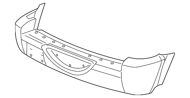 5066317AF Деталь BUMPER COVER