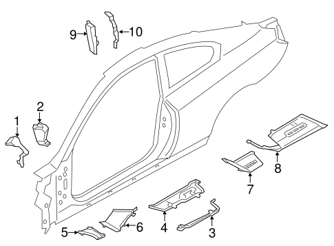 650i INNER COMPONENTS