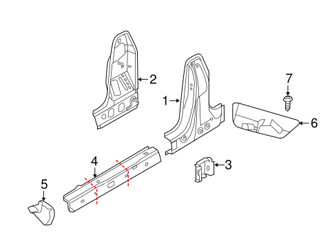 Beetle LOCK PILLAR