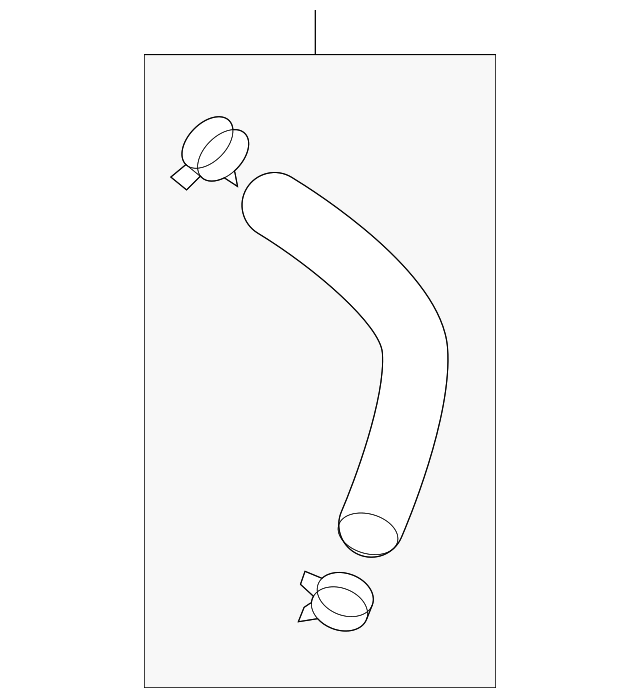 25468-3C570 Деталь COOLANT HOSE