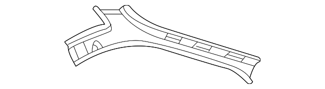 0K52Y-70260B Деталь W'SHIELD PILLAR, RIGHT