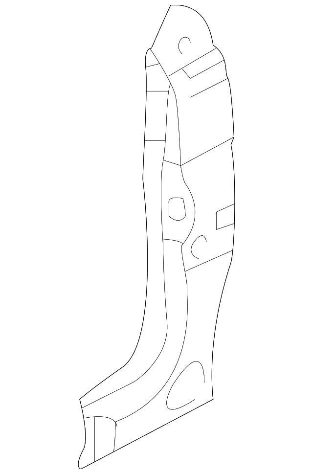 0K53A-70220A Деталь INNER PILLAR, RIGHT