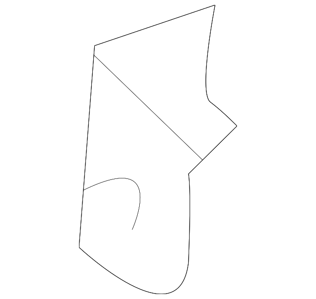 0K552-7021X Деталь BRACKET, LEFT