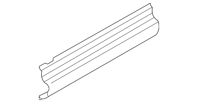 0K55A-70511A Деталь ROCKER PANEL, RIGHT