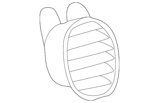 10393448 AIR OUTLET, LEFT