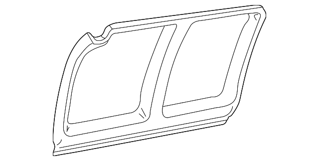 15965159 Деталь WINDOW MOLDING, RIGHT