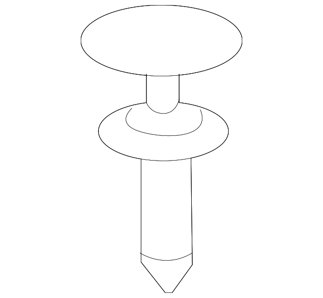 5104541AA Деталь HEADLINER RIVET